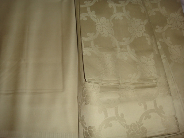 Frette Beyazit Tourmaline Green 4P King Sheet  Set  New 