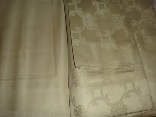 Frette Beyazit Tourmaline Green 4P King Sheet  Set  New 