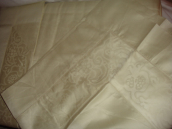 Frette Aix Calliope Bordo Yellow King Sheet Set FR5190 E2405 New 