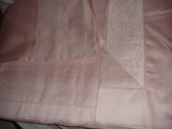 Frette Aix Calliope Bordo Pink Queen Sheet Set FR5190 E2405 New