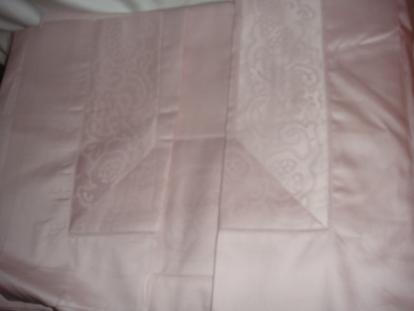 Frette Aix Calliope Bordo Pink Queen Sheet Set FR5190 E2405 New