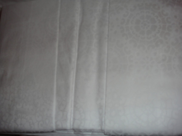 Frette Aix  Talia  FX5192 E2405 King Sheet Set  Bianco White 