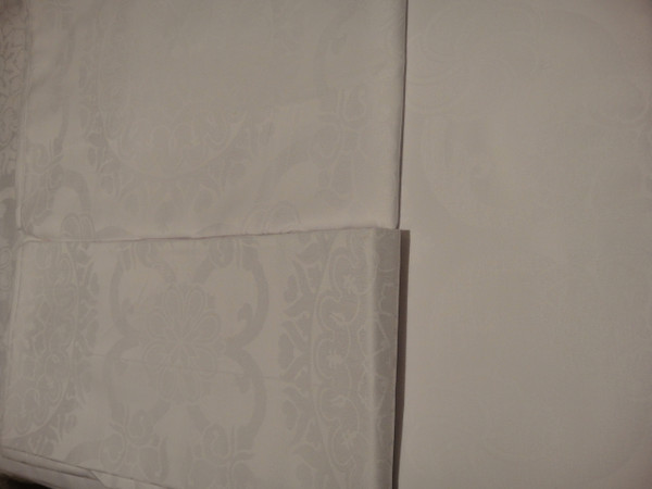 Frette Beyazit Arredo Tinto Fezza White Queen Duvet  Cover Set  New