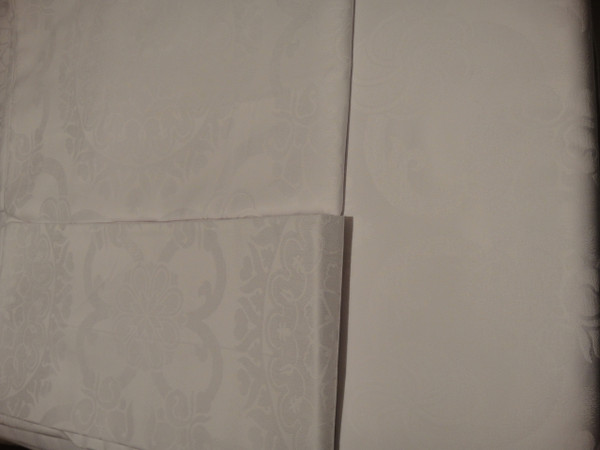 Frette Beyazit Arredo Tinto Fezza White Queen Duvet  Cover Set  New