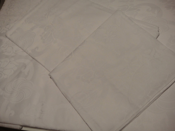 Frette Beyazit Arredo Tinto Fezza White Queen Duvet  Cover Set  New