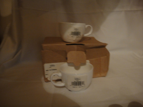 Wedgwood Eternity Bone White China Espresso Demitase Cups Set of 4 New in Box