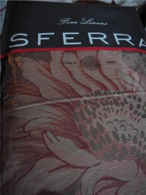 Sferra Tullia Full Queen Duvet Cover Set Dark Khaki