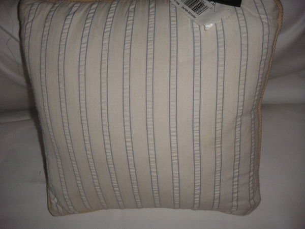 Ralph Lauren Highfields Needlepoint 14 x14 Square Throw Pillow New 