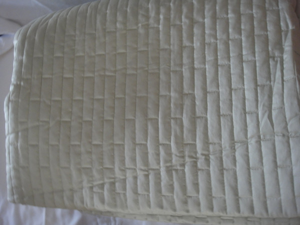 Sferra Sesto Ivory Full/ Queen Quilt Blanket Cover Set New