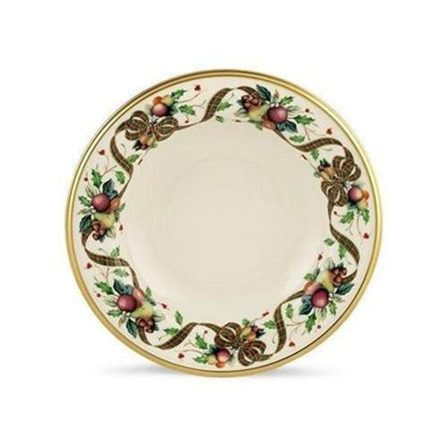 Holiday Tartan Set of 8   9 Inch Rim soup Bowl s by Lenox 