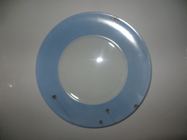 Menard de Noblat Limoges France Zehyr Round Charger Plate 12.5 "