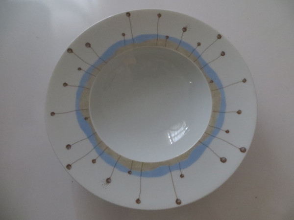 Menard de Noblat Limoges France Zehyr 9" Rim Soup Plate New 