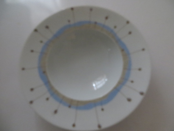 Menard de Noblat Limoges France Zehyr 9" Rim Soup Plate New 