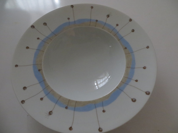 Menard de Noblat Limoges France Zehyr 9" Rim Soup Plate New 