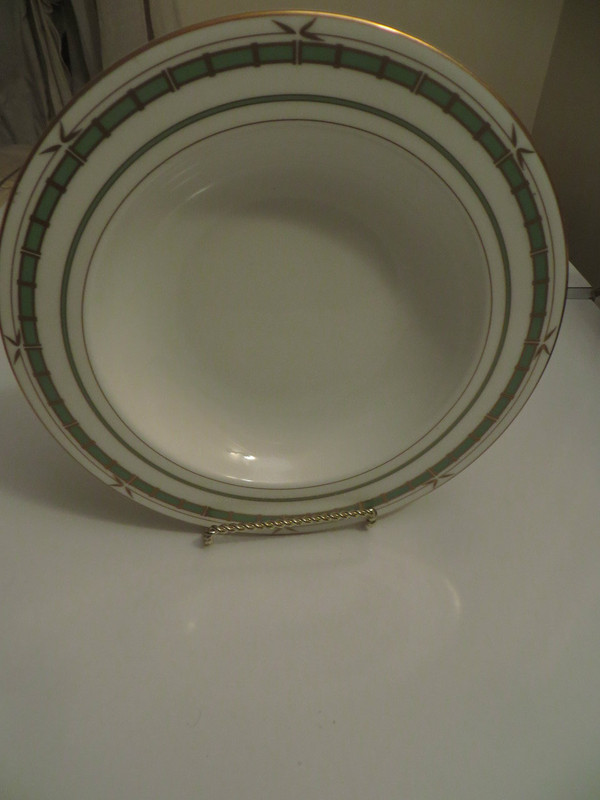 Kate Spade Pompano Point Green Soup Bowl  New