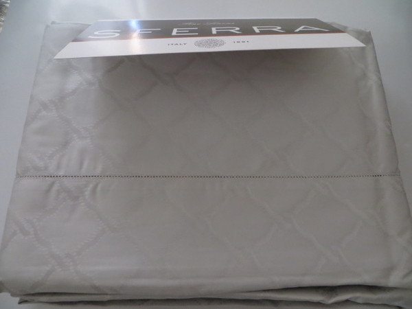 Sferra Bruni Queen Sheet Set Light Grey New