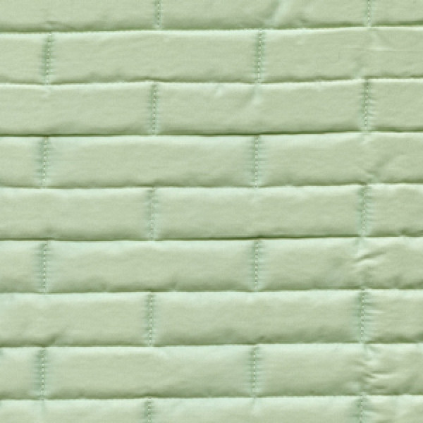 Sesto 4235 Leaf Green King Quilt Set by Sferra