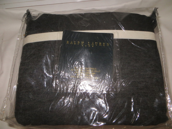 Ralph Lauren Equestrian Cliff  House Linen King Nightspread 
