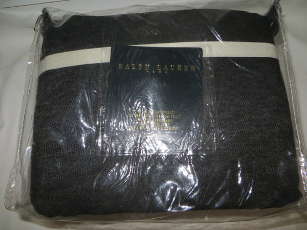 Ralph Lauren Equestrian Cliff  House Linen King Nightspread 