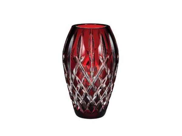 Waterford Crystal Araglin Prestige Ruby Vase (9 Inches)