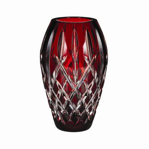 Waterford Crystal Araglin Prestige Ruby Vase (9 Inches)