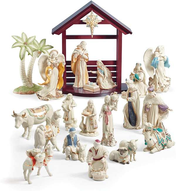 Lenox First Blessing 21 Pc Holy Family Set New Individually Boxed