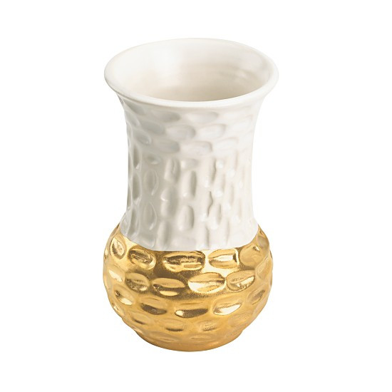 Michael Wainwright Truro Gold Iris Bud Vase 