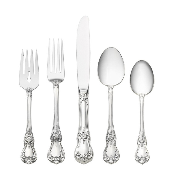 Towle Old Master Sterling Silver Flatware Set for 1  5pcs