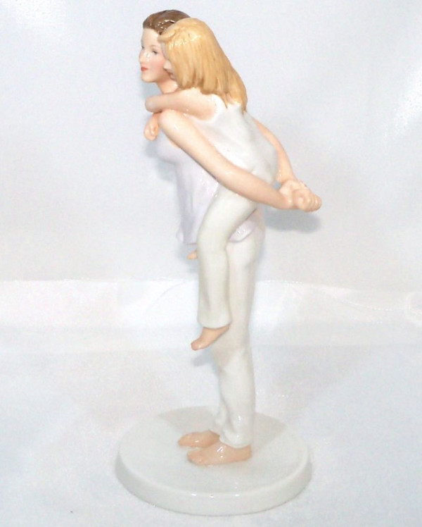 Royal Doulton Figurine Piggy Back Moments in Time