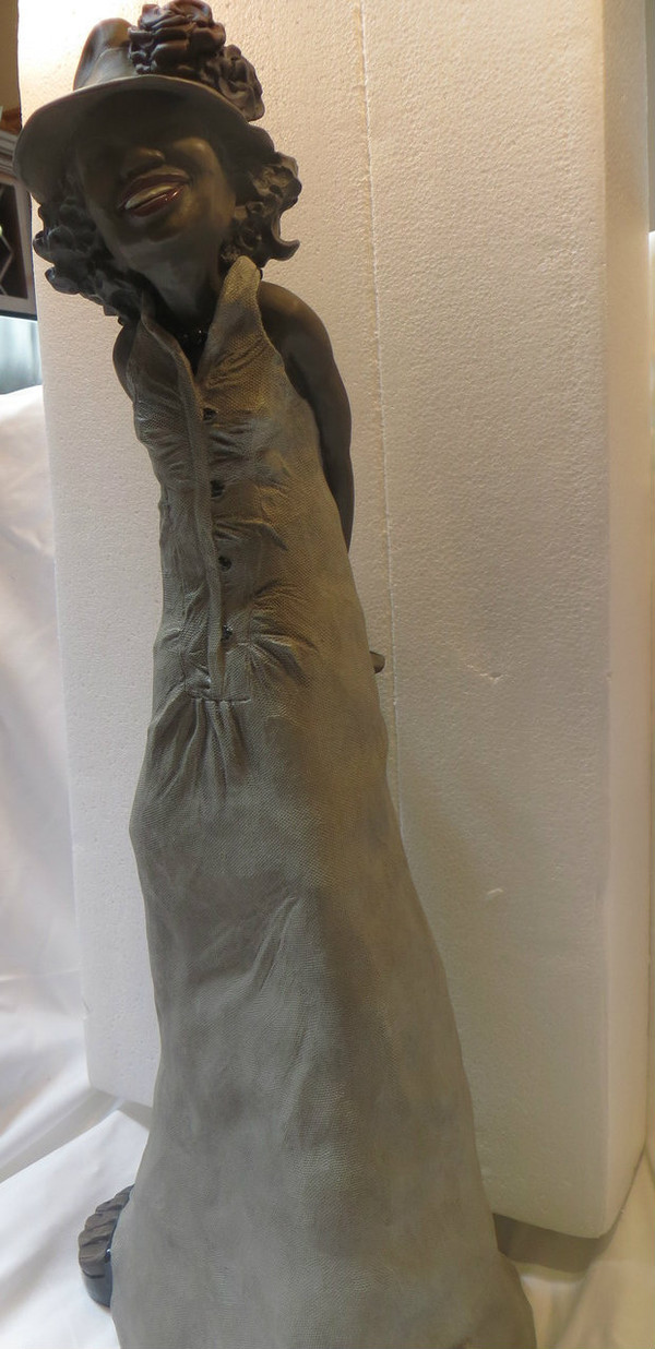 Susan Clayton Fine Times Figurine Gal in Party Hat by Lenox 