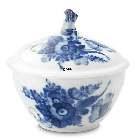  Royal Copenhagen Blue Flower Curved Sugar Bowl 