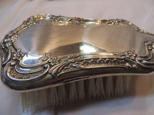Gorham Sterling Silver Hairbrush #27 New