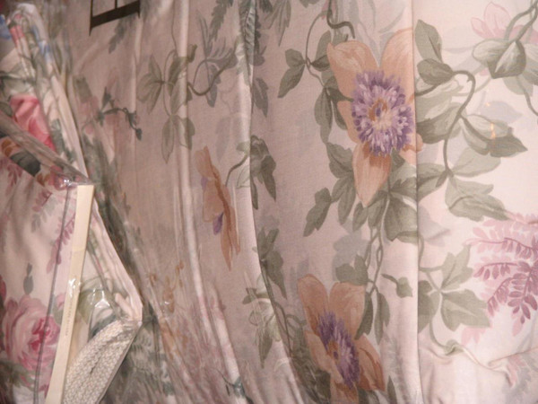 Ralph Lauren Winter Garden Pastel Floral Queen Duvet Cover 8PC Set New  