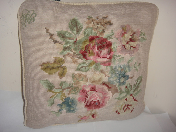 Ralph Lauren Villandry Cream w/ Blue & beige Floral 12p Queen Comforter Set New