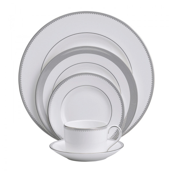 Vera Wang Wedgwood Dinnerware, Grosgrain 5 Piece Place Setting