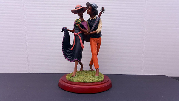 John Holyfield's Ebony Visions The Kiss Limited Edition Figurine 