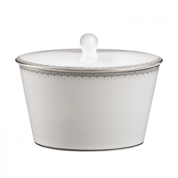 Monique Lhuillier Waterford Dentelle Covered Sugar Bowl