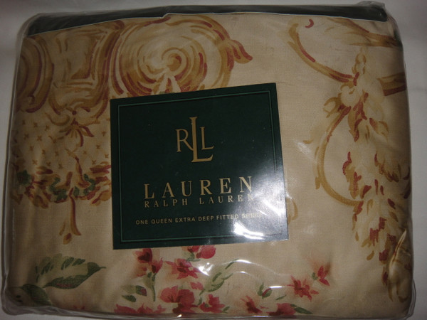 Ralph  Lauren Grosvenor Square Floral Queen 8PC  Comforter  Set