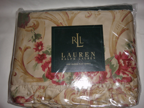 Ralph  Lauren Grosvenor Square Floral Queen 8PC  Comforter  Set