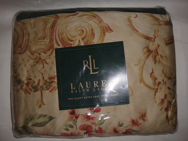 Ralph  Lauren Grosvenor Square Floral Queen 8PC  Comforter  Set