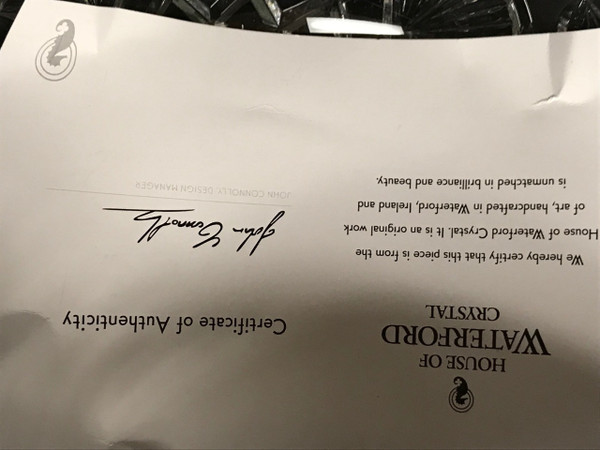 House of Waterford The Four Seasons Summer Solstice 10in Bowl 