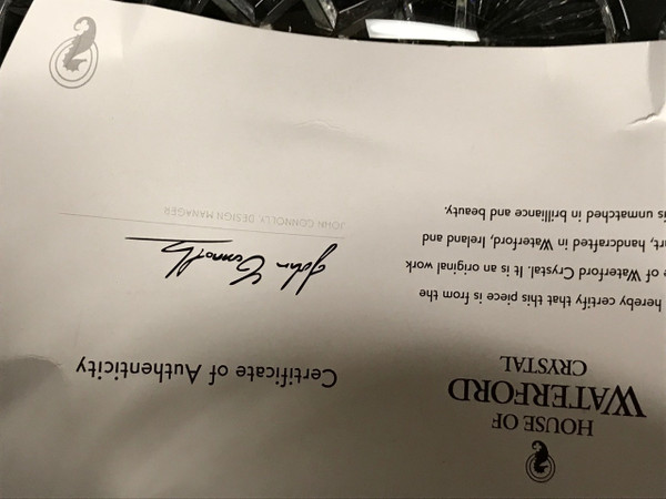 House of Waterford The Four Seasons Summer Solstice 10in Bowl 