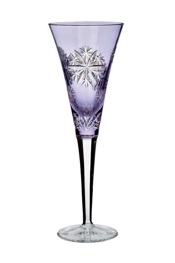 Waterford Snowflake Wishes Serenity 2016 Leana Lavender Flute