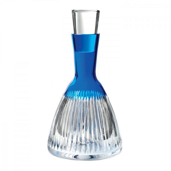Waterford Crystal Mixology Argon Blue Decanter New
