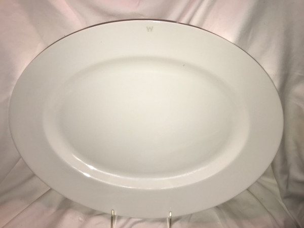 Wedgwood Eternity English Bone China 16" Oval Platter New