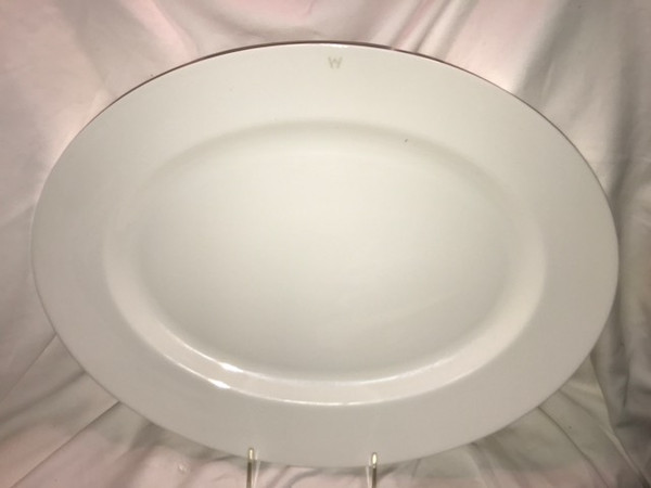 Wedgwood Eternity English Bone China 16" Oval Platter New