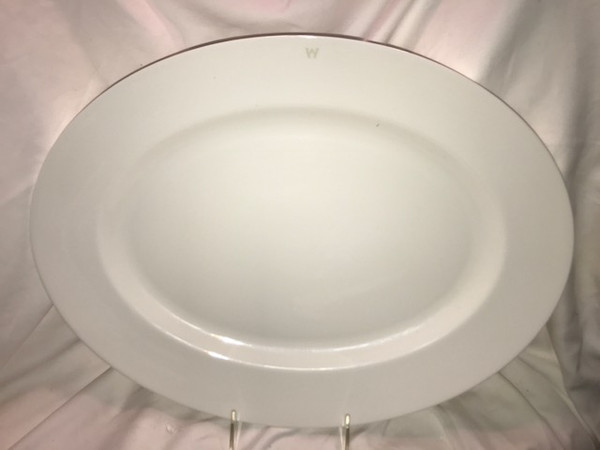 Wedgwood Eternity English Bone China 16" Oval Platter New