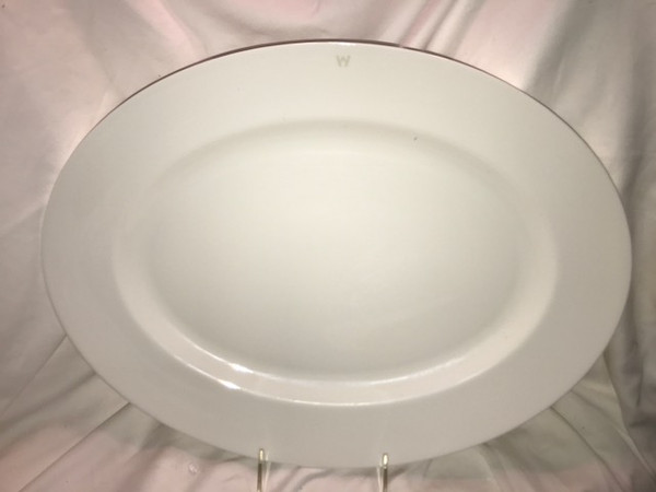Wedgwood Eternity English Bone China 16" Oval Platter New