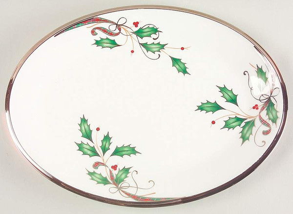 Lenox  Holiday Nouveau Platinum White Dinnerware for 8