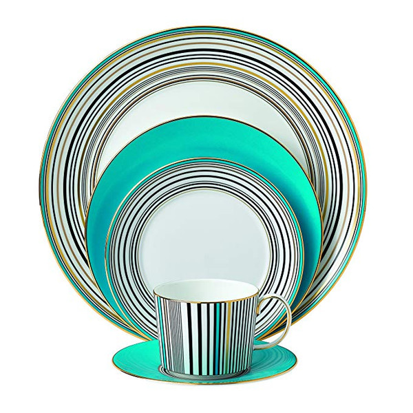 Wedgwood Vibrance Turquoise 5PPS New in Box